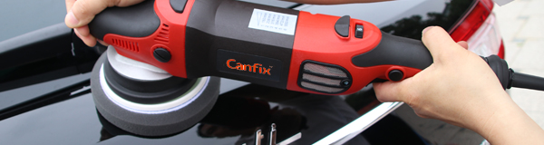 Canfix Mini Rotary Car Polisher Machine Buffing with Pads and M14 Extension  Shafts